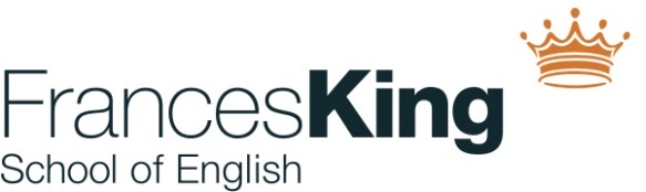 стоимость обучения в школе Frances King School of English, Дублин, Ирландия